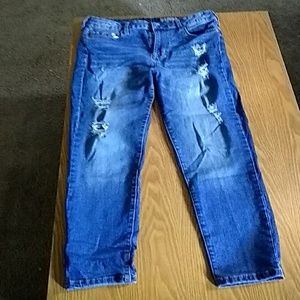 Aeropostle destructed jeans